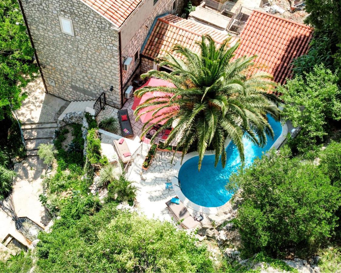 Sunny Villa, With Pool, Bbq, View, Parking Dubrovnik Exterior foto